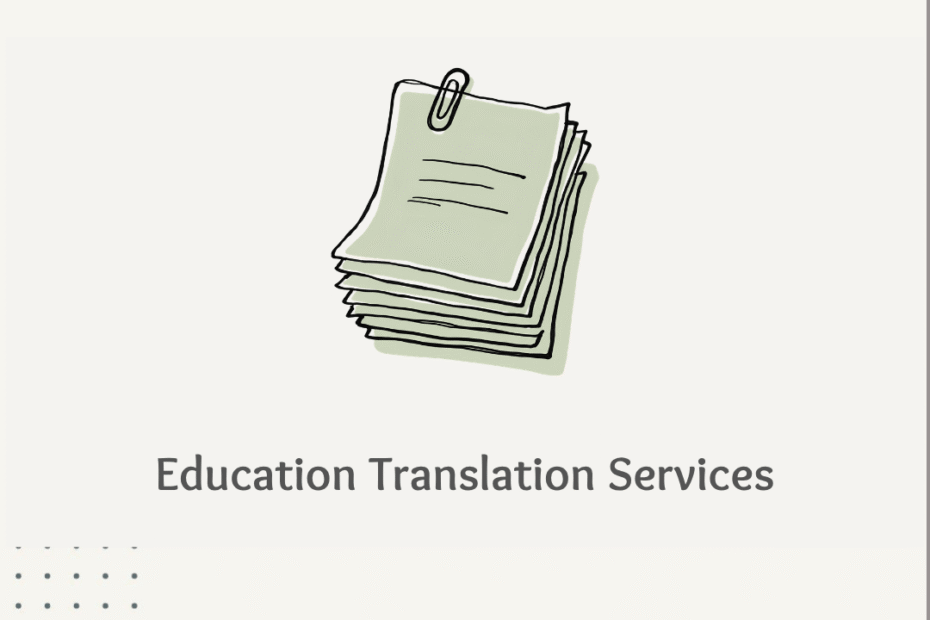 Education Translation Services